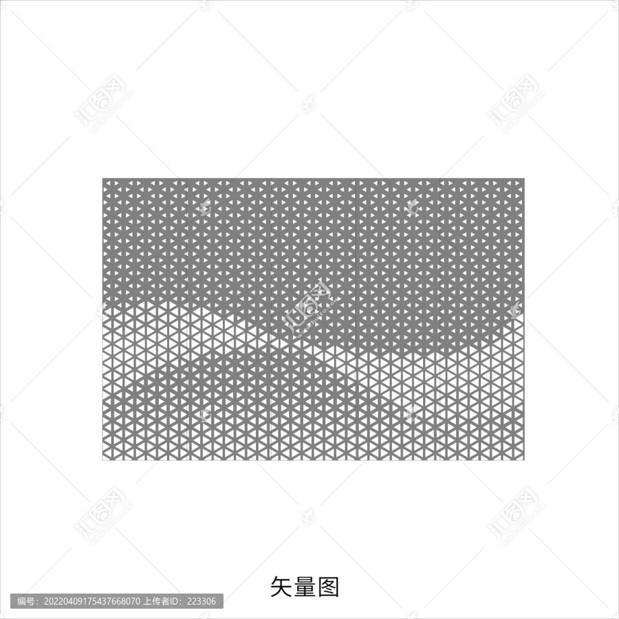 鏤空三角隔斷