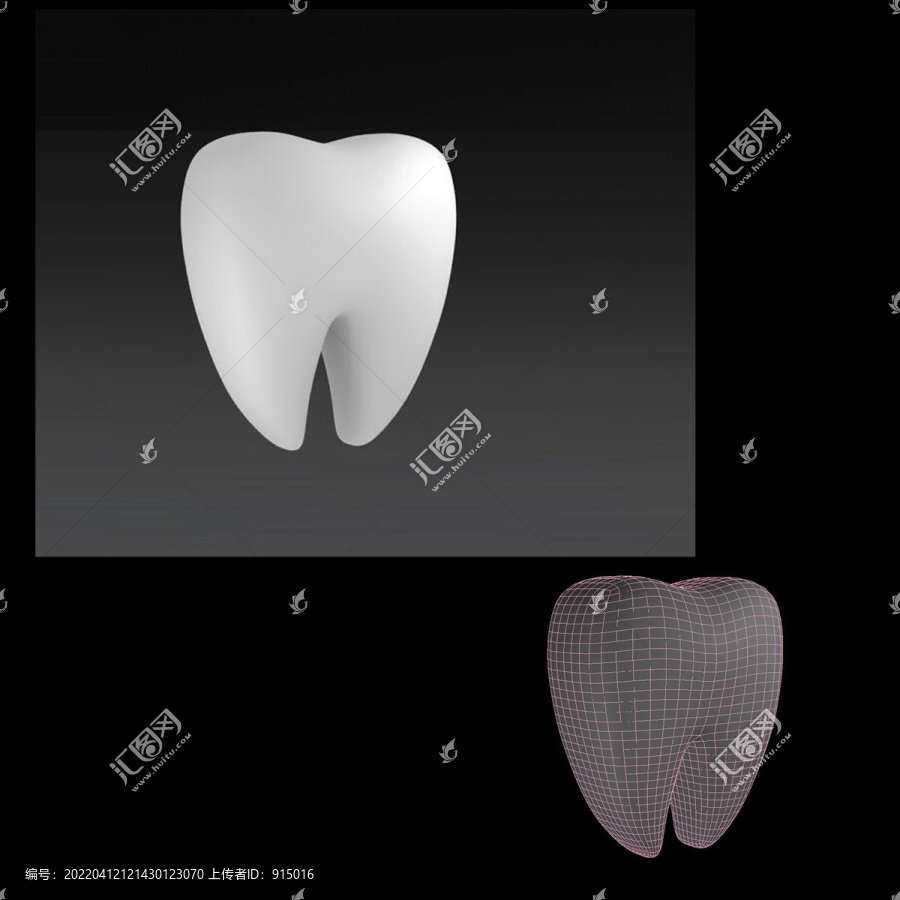 牙齿3D模型