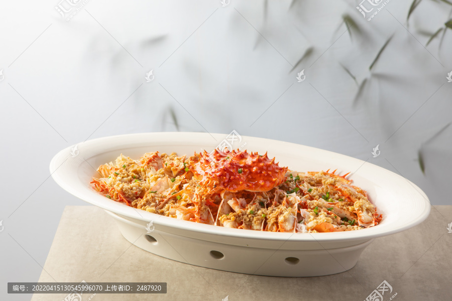 金蒜粉絲帝王蟹