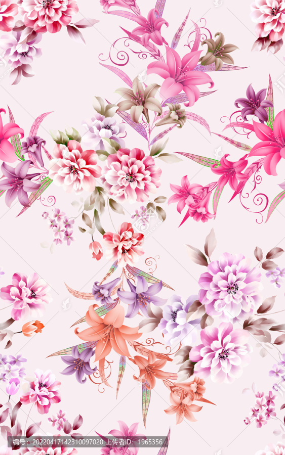 手繪花朵
