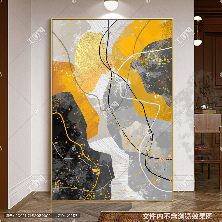 現代抽象油畫