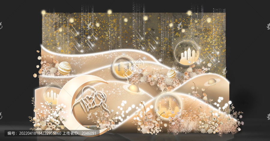 香檳夢幻迎賓區(qū)