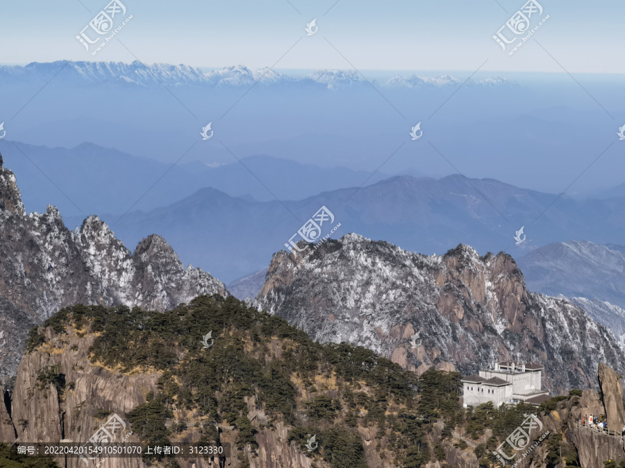 黄山群峰顶