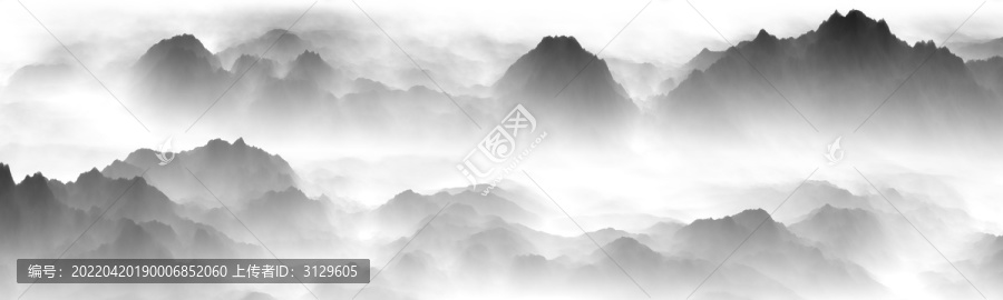 水墨山水畫