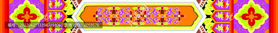 傳統(tǒng)時(shí)尚梁紋高清包裝設(shè)計(jì)圖