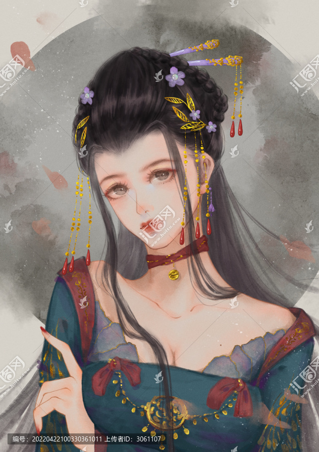 古風美女頭像