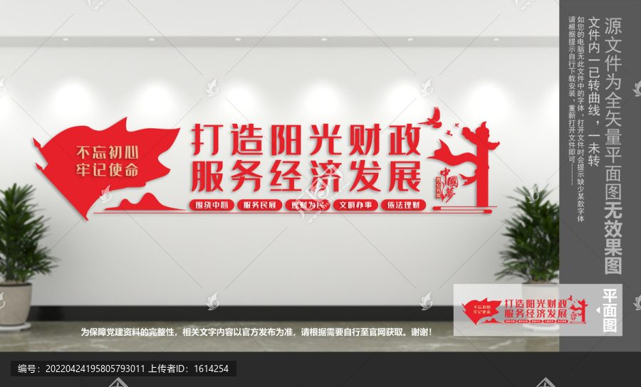 陽光財政文化墻