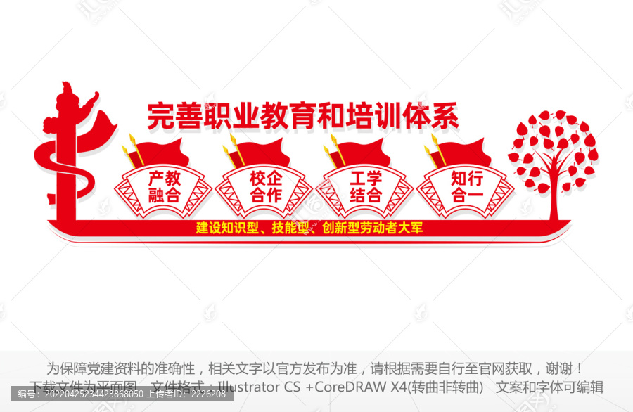 職業(yè)學校文化墻