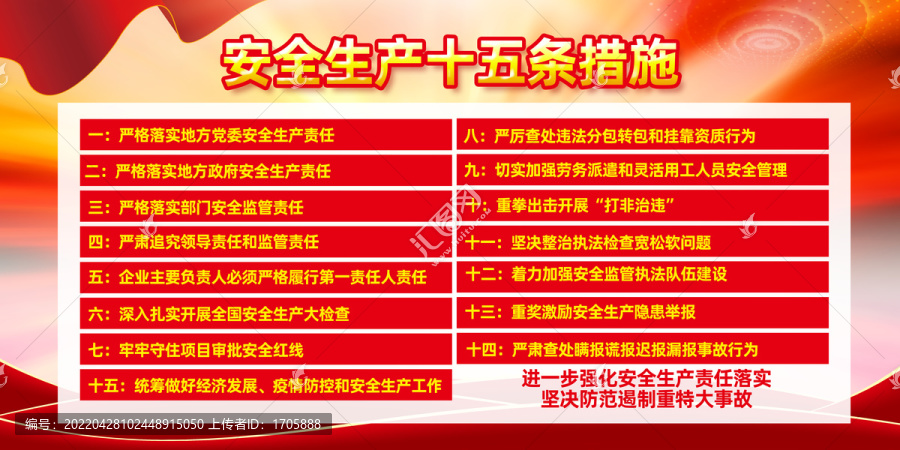 安全生產(chǎn)十五條措施