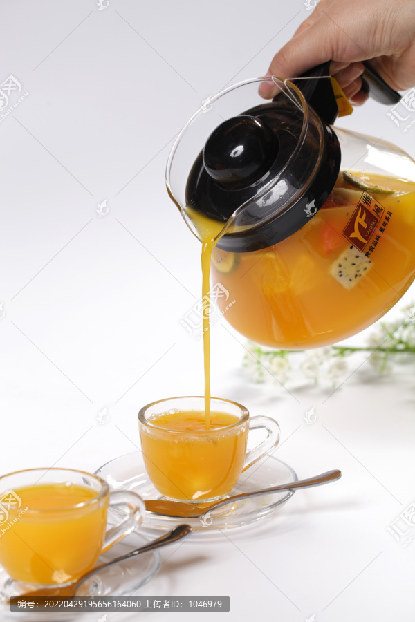 新鲜水果茶