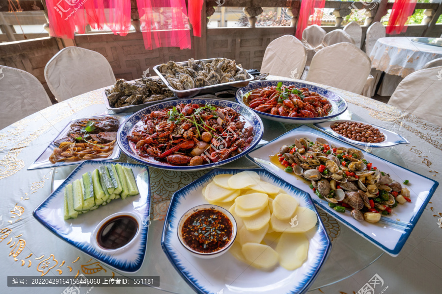 生蚝小龙虾套餐