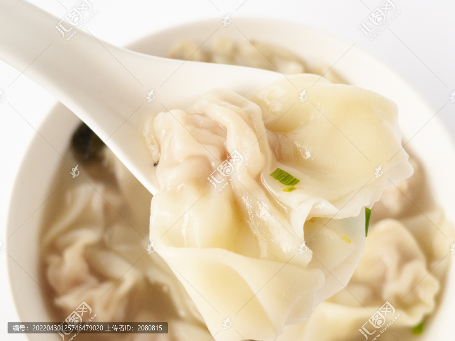 馄饨特写