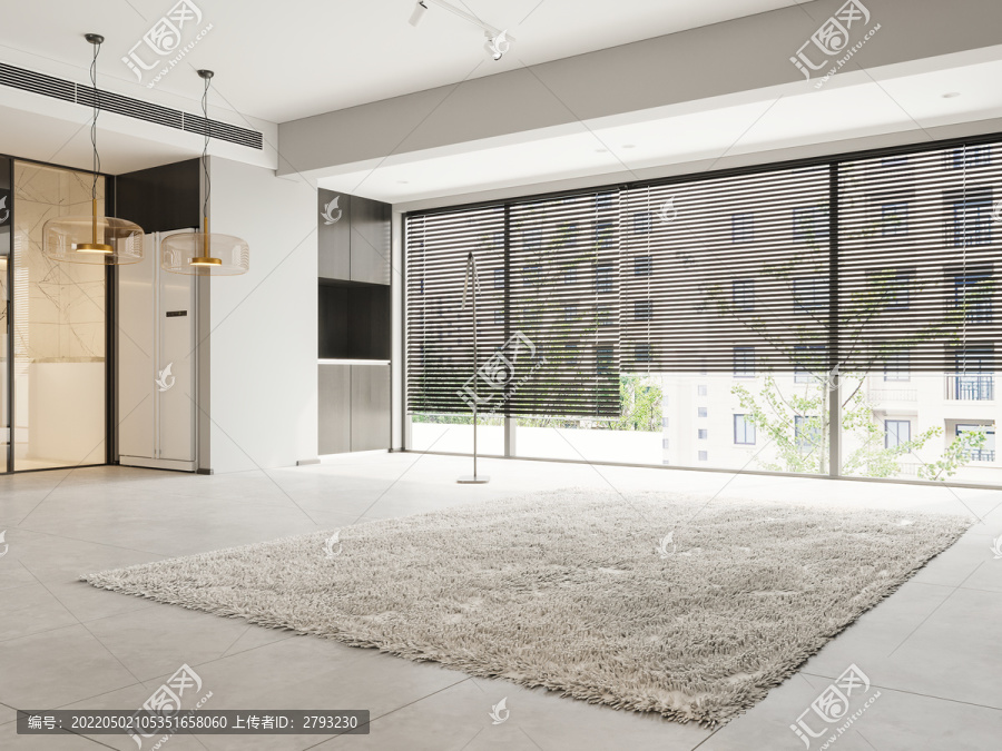 現(xiàn)代客廳場景3D空景