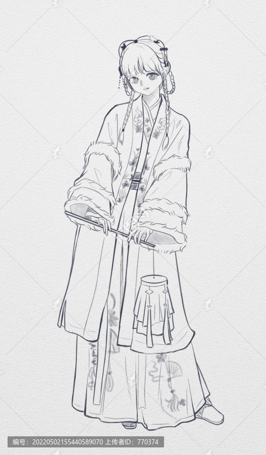 古典日系美女