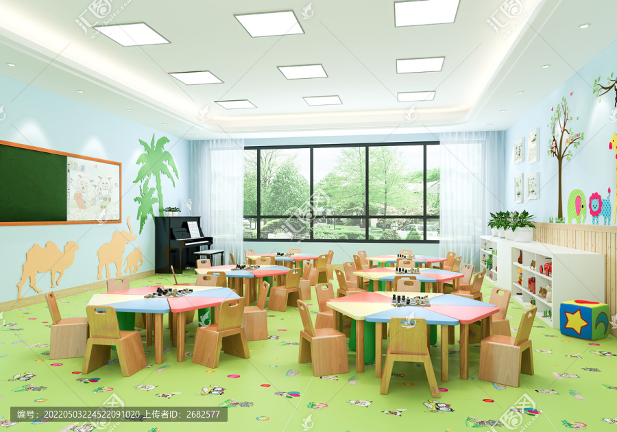 幼兒園效果圖