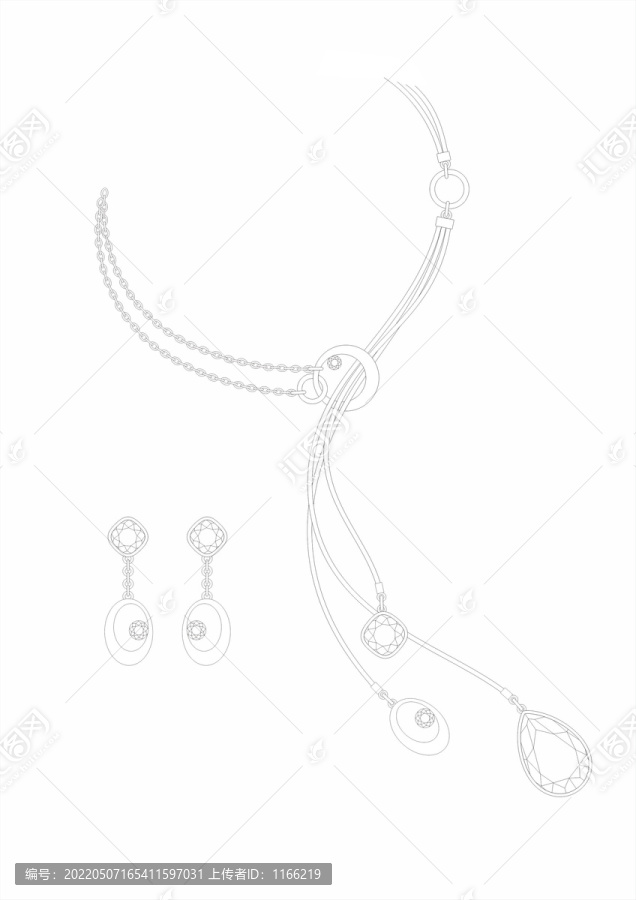 環(huán)形水晶項(xiàng)鏈