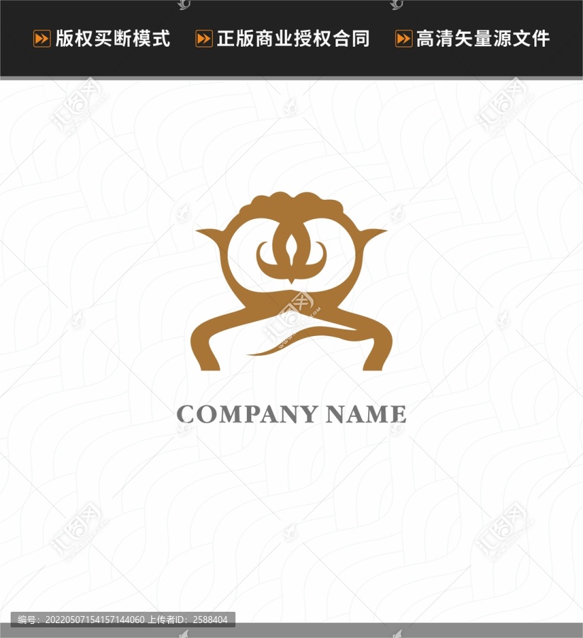 卡通動物logo