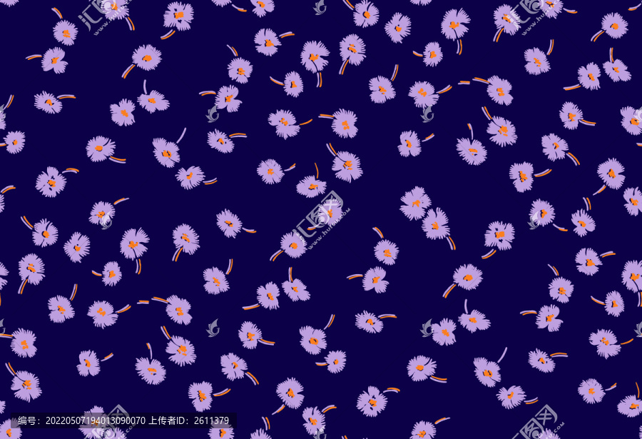 簡(jiǎn)約蒲公英花朵