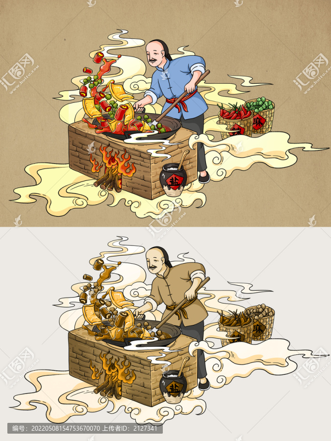 豆干傳統(tǒng)工藝圖