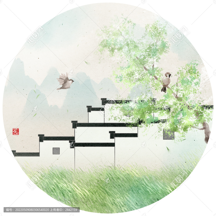 芒種插畫