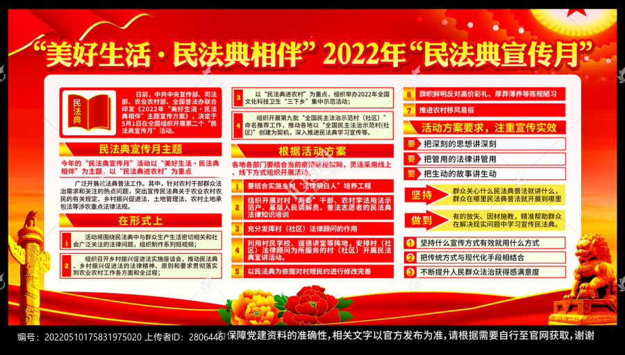 2022年民法典宣傳月