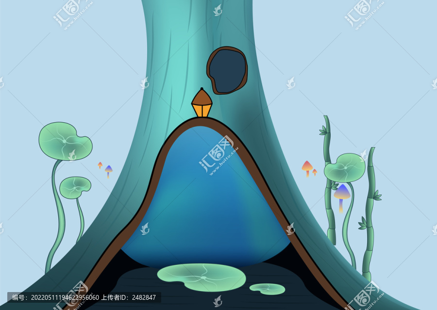 樹洞插圖