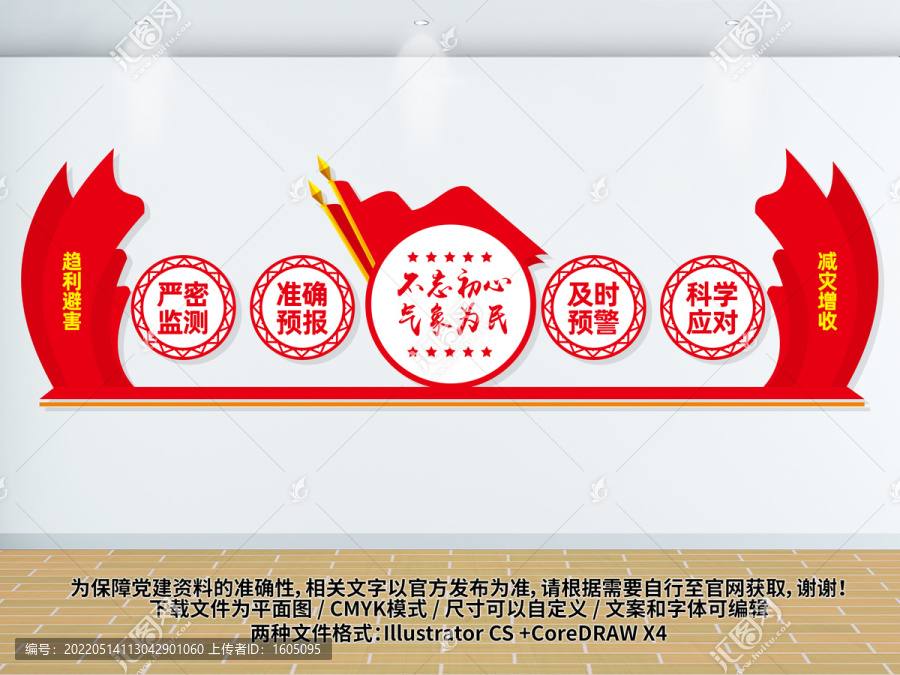 氣象局文化墻