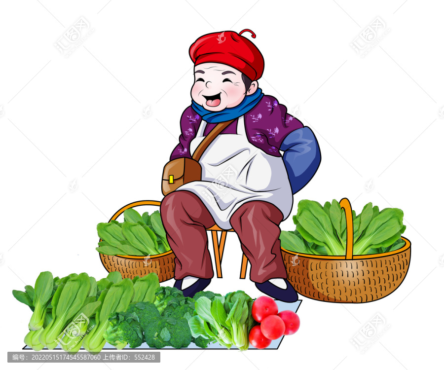 賣菜大媽漫畫