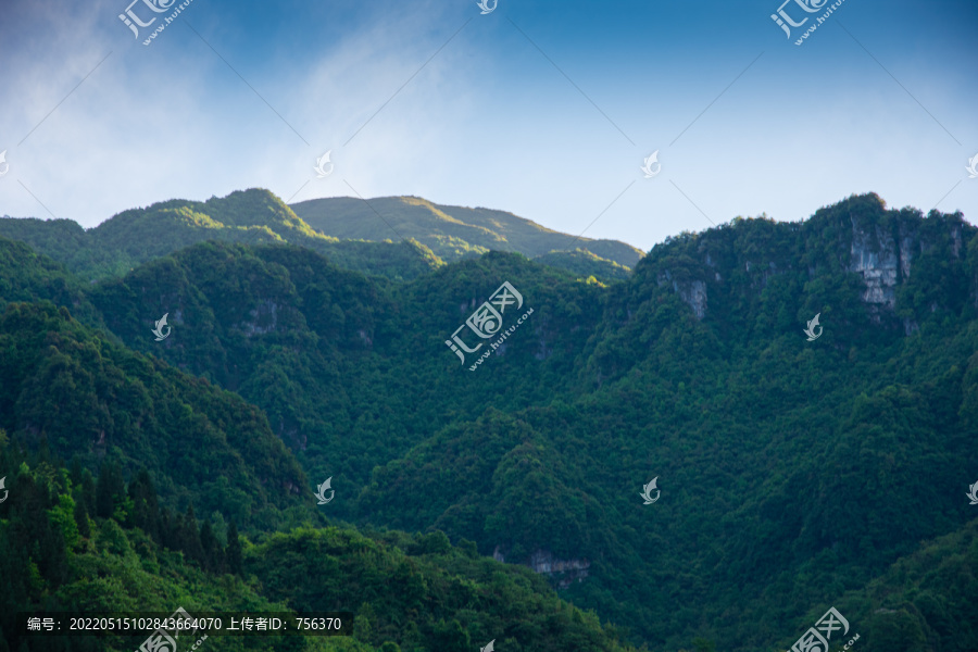 山村景色