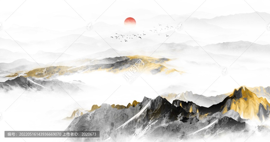禪意山水畫