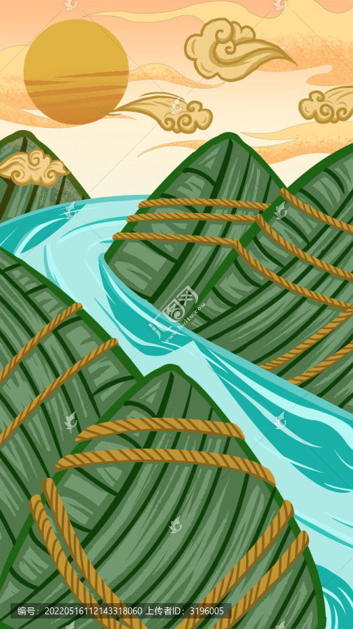 端午節(jié)原創(chuàng)插畫(huà)