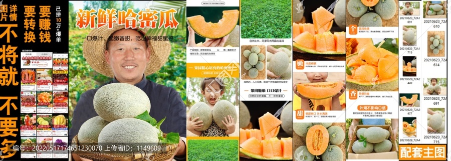 新鮮哈密瓜詳情