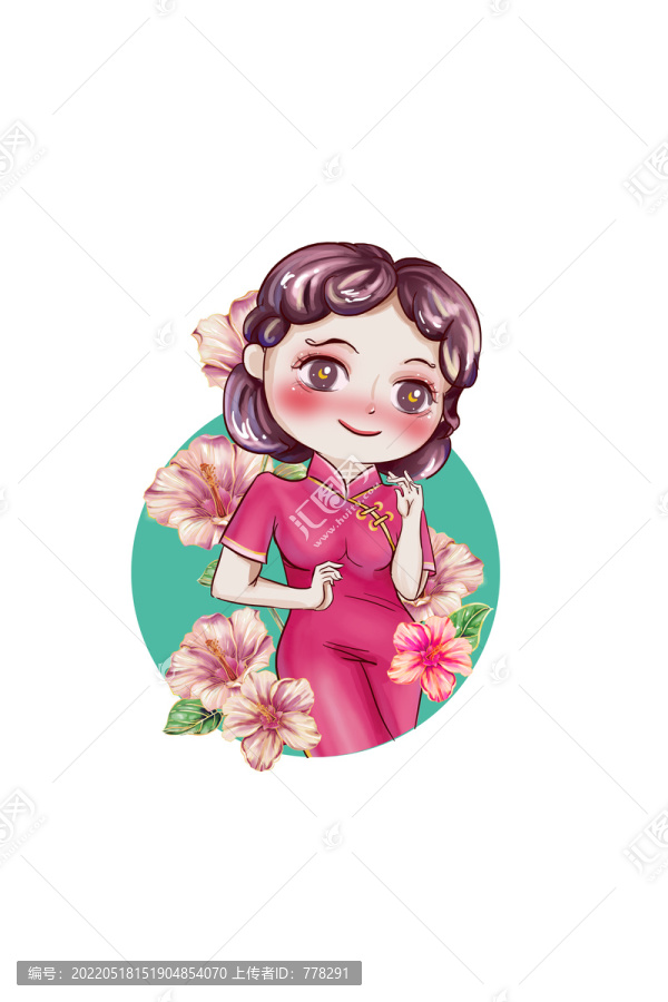 旗袍美女
