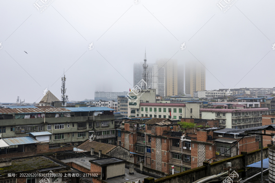 安岳县城老城区