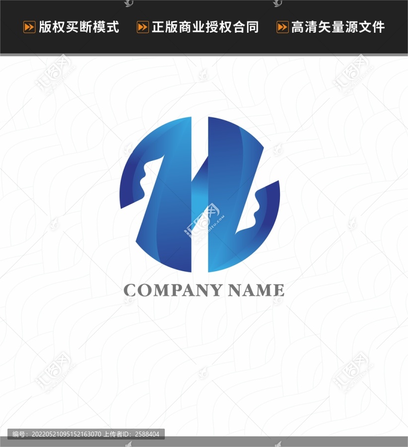 HTL字母logo