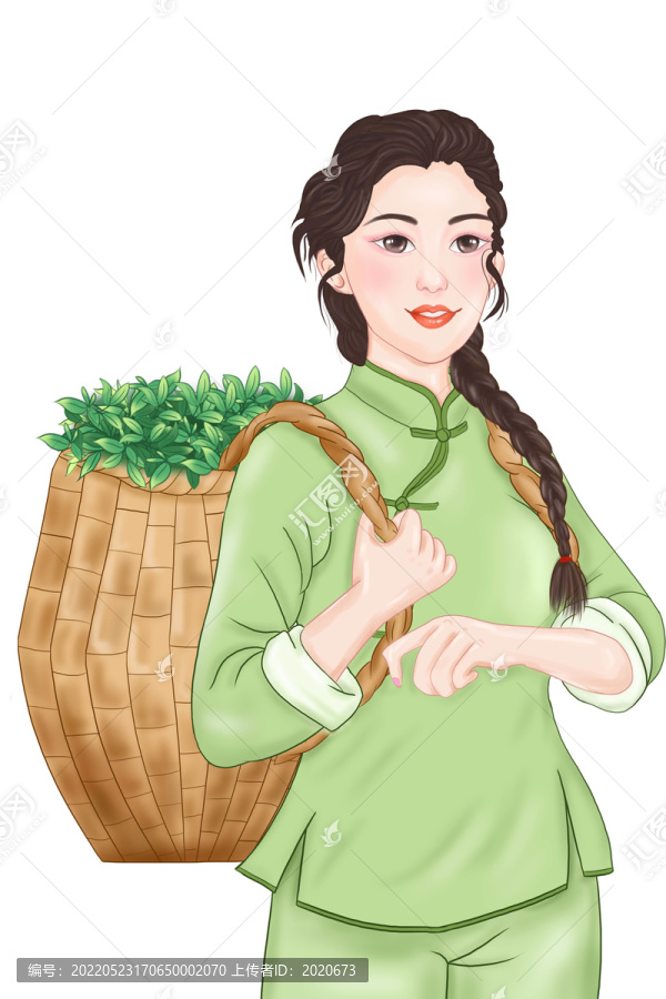 漢族采茶姑娘