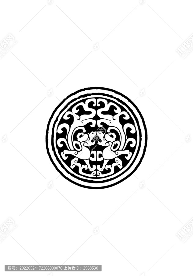 圓形傳統(tǒng)圖案