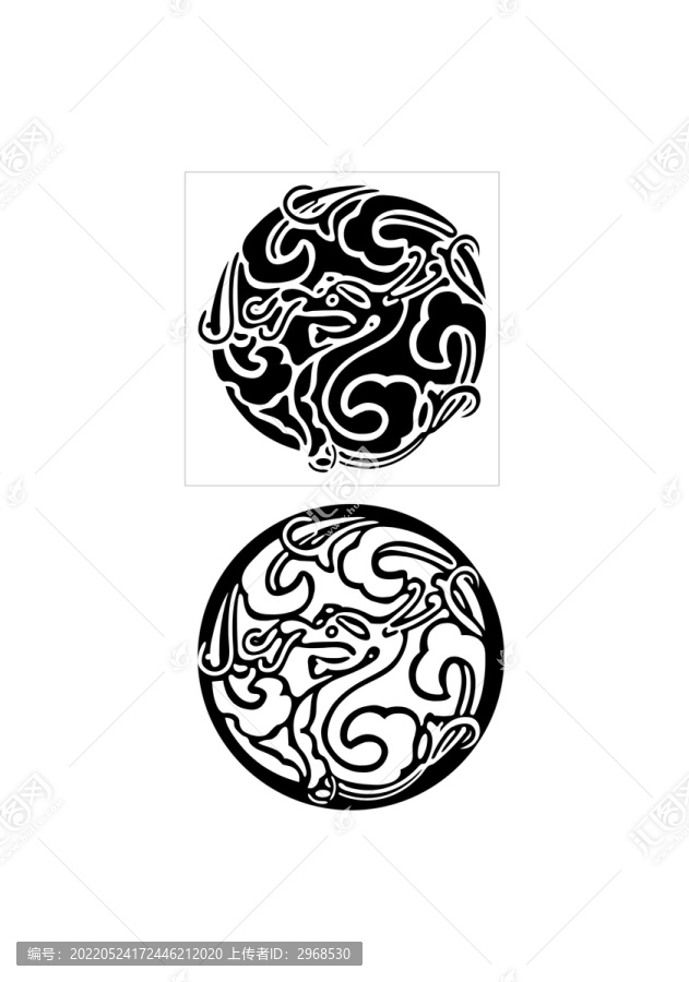 圓形傳統(tǒng)圖案