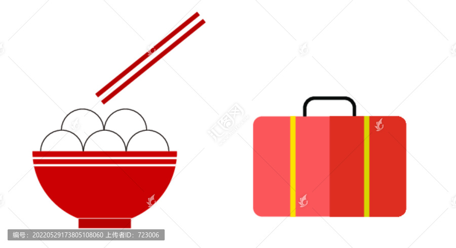 湯圓旅行箱