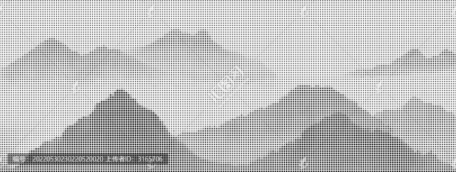 點狀山