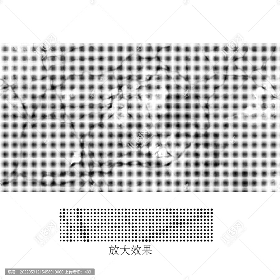 圓點(diǎn)鏤空線條