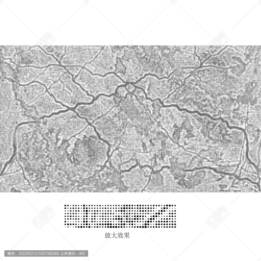 激光圆点镂空屏风线条图案