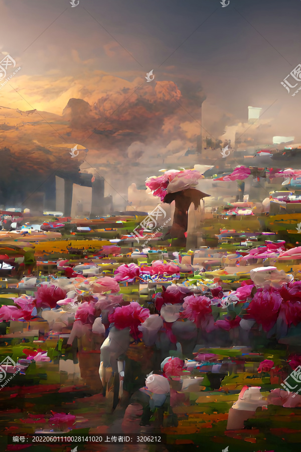 花海效果圖