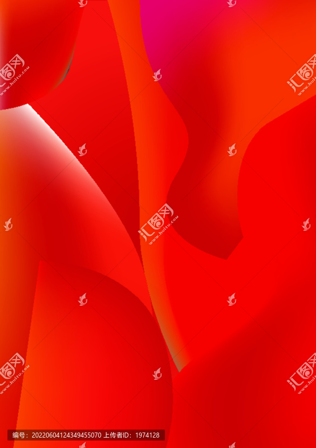 紅色背景