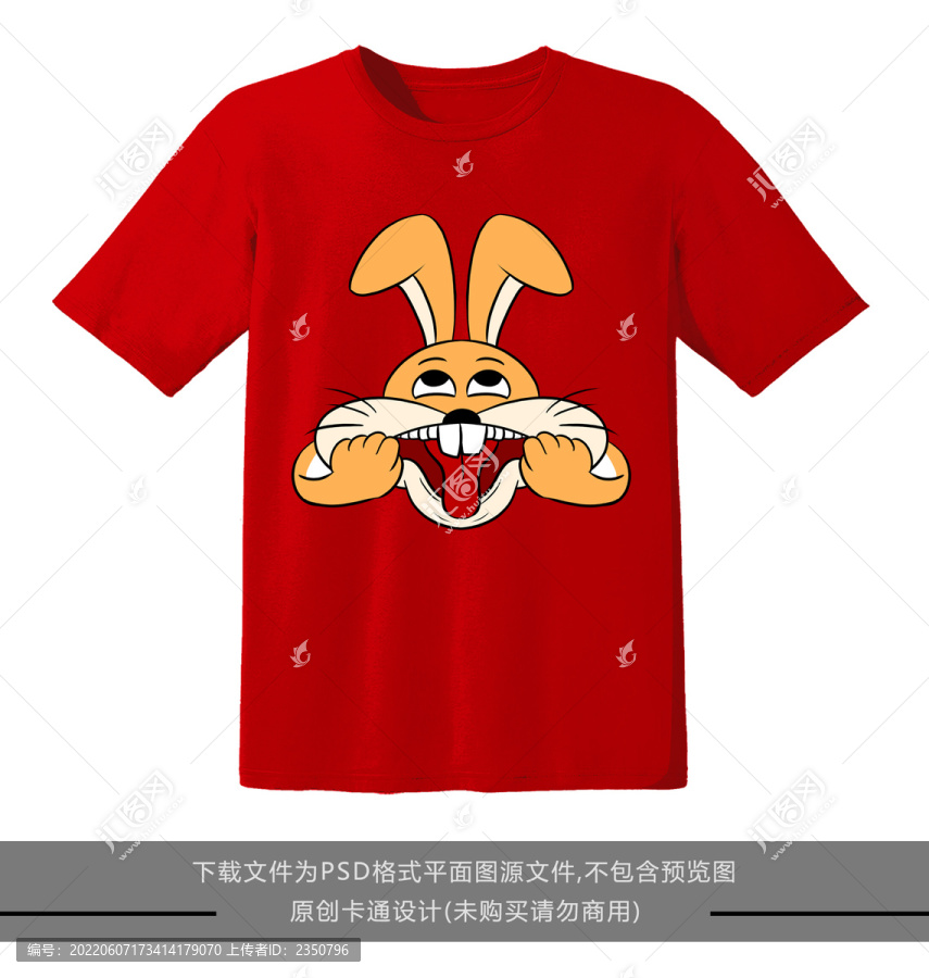 兔年卡通服裝圖案設(shè)計(jì)