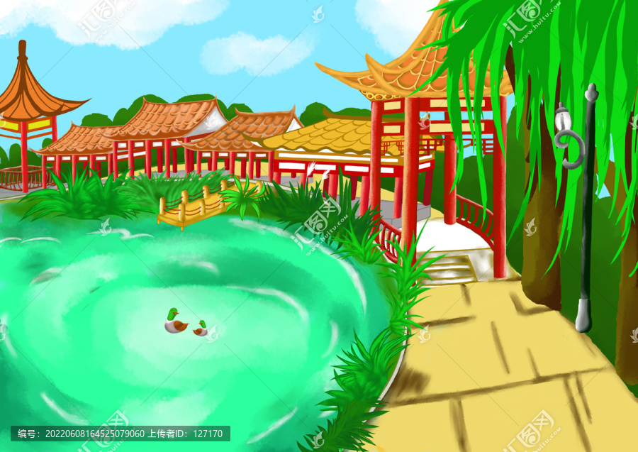 公園一角