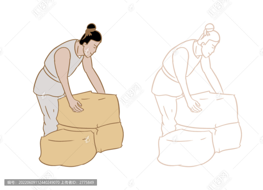 工人搬運(yùn)