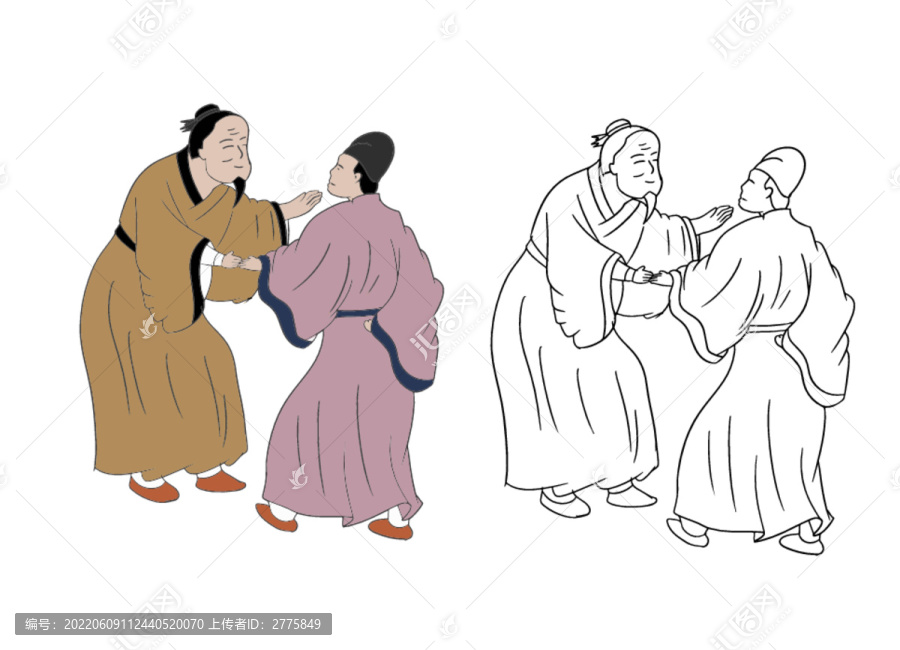 古裝老人