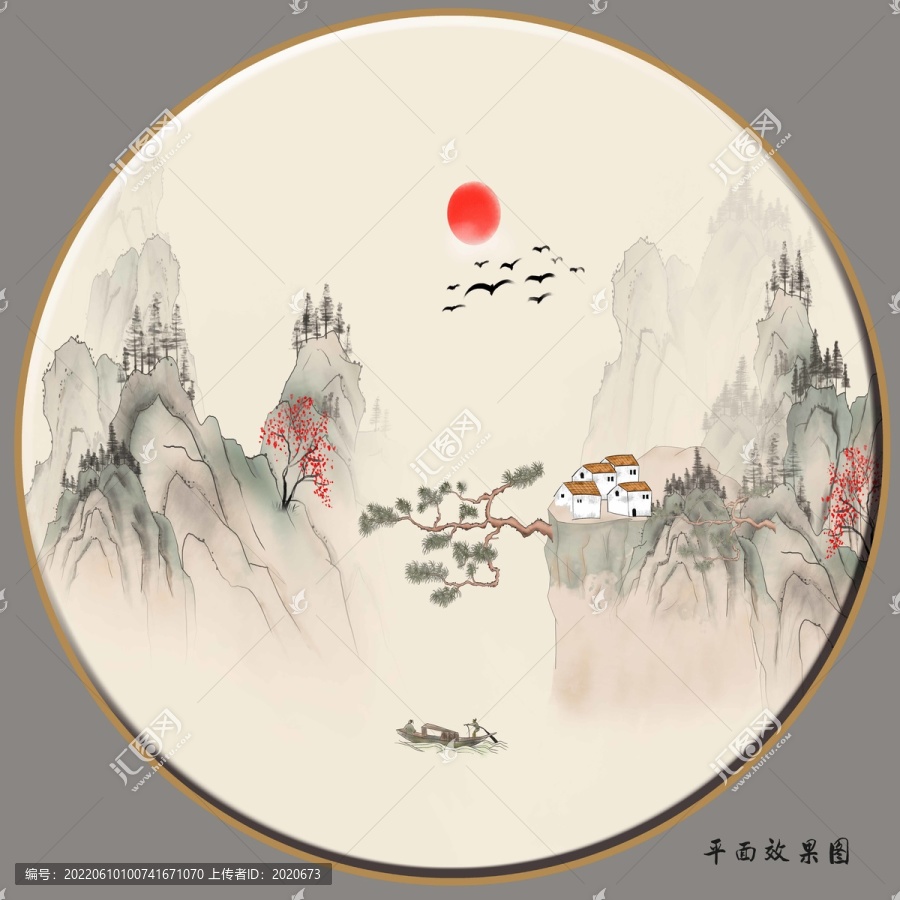 古風(fēng)山水畫