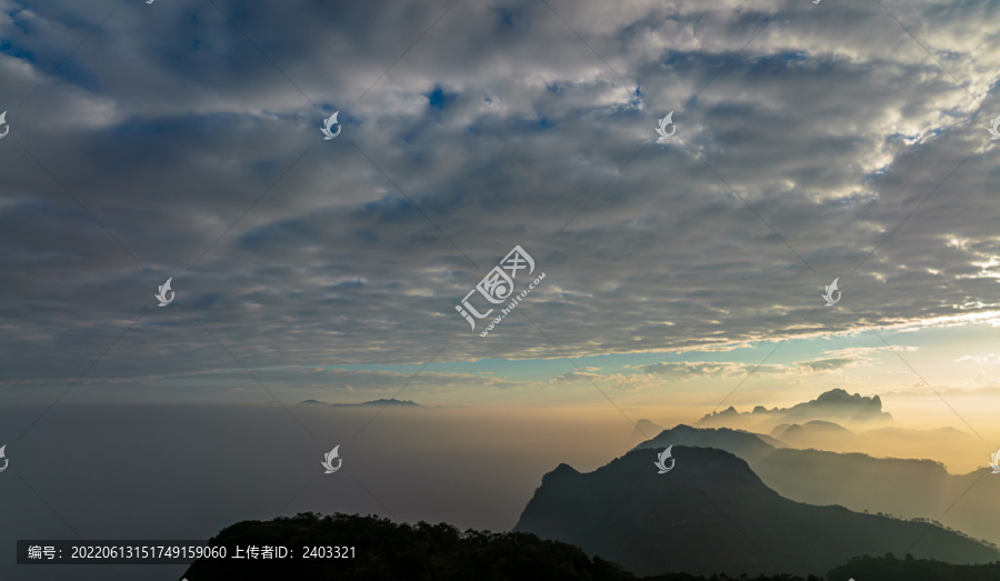 容县都峤山风景区风光